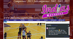 Desktop Screenshot of indiasmayaguez.com